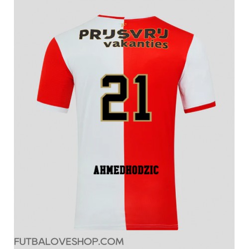 Dres Feyenoord Anel Ahmedhodzic #21 Domáci 2025-26 Krátky Rukáv